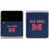 University of Mississippi Ole Miss Blue Galaxy Z Flip4 5G Skin